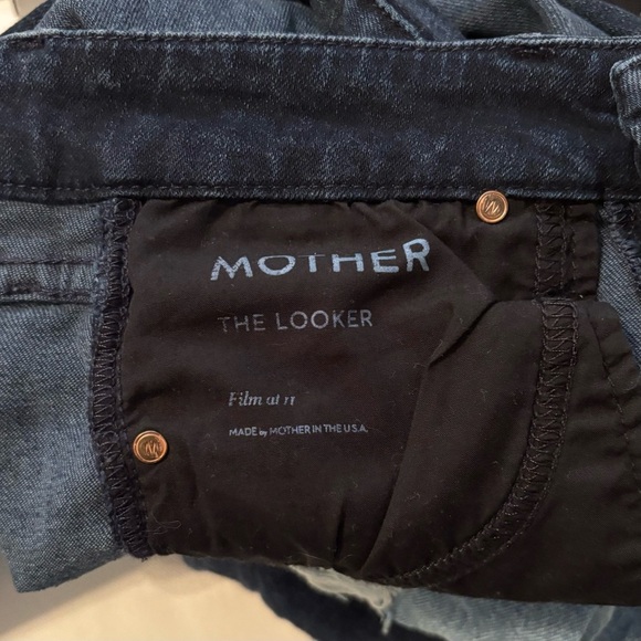 MOTHER The Looker Film At 11 Dark Wash Stretch Skinny Jean SIZE 25 Comfy - Picture 9 of 10